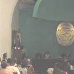Acto por el día del Bibliotecario en el Aula Magna del Colegio Universitario San Gerónimo de La Habana