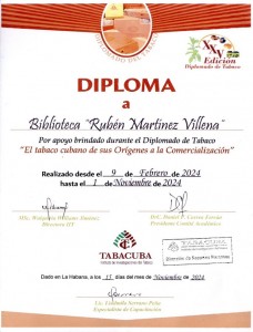 Diplomado Tabaco 2024