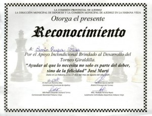 Reconocimiento Torneo Giraldilla-Osmin