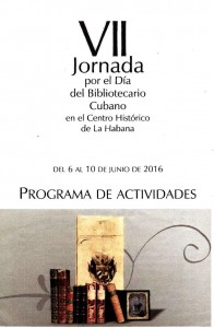 VII Jornada por el Día del Bibliotecario Cubano