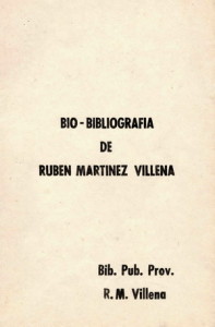 Bio-bibliografia de Villena