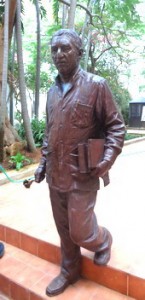 Estatua de Gabriel Garcia Marquez