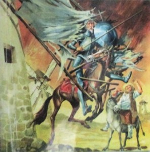 Quijote contra molino