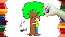 niño abrazando un árbol