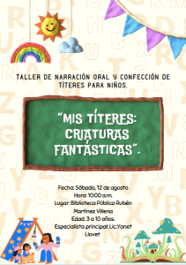 Taller narracion oral