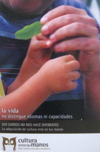 Cultura entre las manos